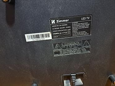 İşlənmiş Televizor Zimmer LED ekran 55" 4K (3840x2160), Ünvandan götürmə