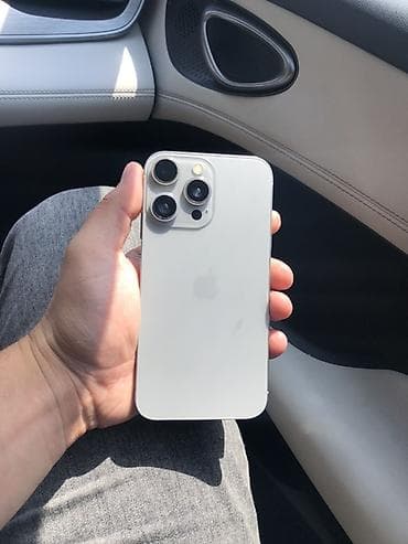 Elektronika: IPhone 15 Pro, 128 GB, Gümüşü, Face ID — 1