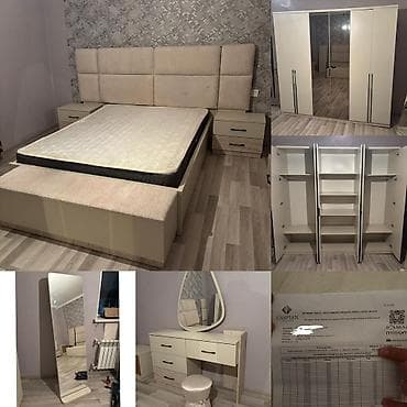 İkinəfərlik çarpayı, Dolab, Termo, 2 tumba, Yeni