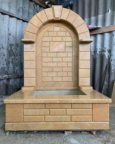 mezar daşları sekiller: Qumdaşı və qranit komplekt məzar abidələri - Material: təbii qumdaşı — 4