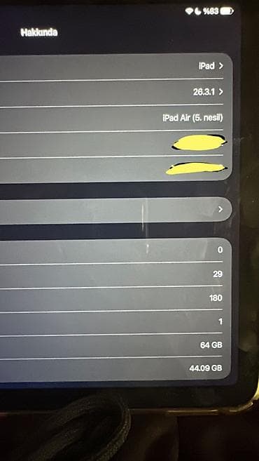 et kesen makina: Apple iPad Air 5 (2022), 10,9", 64 GB — 2