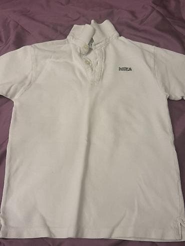 ZARA uşaq polo köynəyi - Model: klassik ağ polo - Ölçü: 9-10 yaş (140