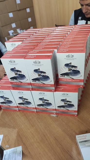 VIVASAN Vital Plus Lachsöl – Omeqa-3 balıq yağı əlavəsi Məhsul — 1