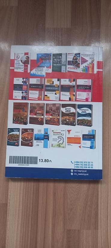 selenium sulfide shampoo: Məhsul: RM Nəşriyyat tədris və hazırlıq kitabları (arxa üzlük şəkli) — 2