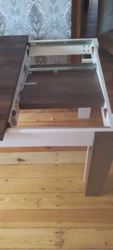 Ev üçün mebel: Qonaq masası, Açılan, Laminat, Dördbucaq masa — 7