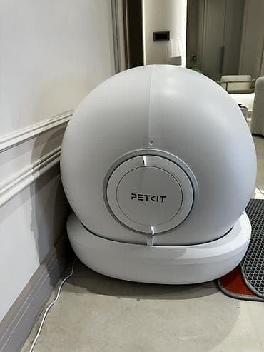 pişik qum qabı: PETKIT avtomatik pişik tualeti + xalça - Ağıllı özünü-təmizləmə — 2