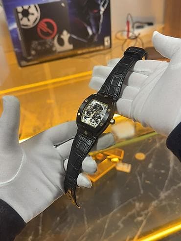 Philipp Plein The $keleton Black IP - mexaniki qol saatı - Korpus