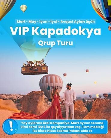 Xidmətlər: *Mənə Yazan Ilk 3 Adama 50% Endirim!* Səyahət turları – rahat və — 2