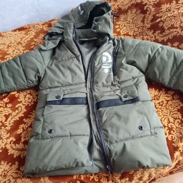 Bodi: Uşaq üçün qış gödəkçəsi - Rəng: zeytun-yaşıl (xaki) - Model: qalın — 4