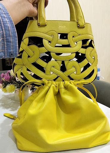 gen: Bally qadın çantası – italyan istehsalı, genuine leather - Material — 1