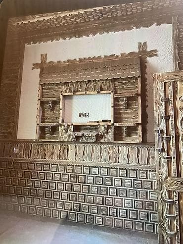 şirvan mebel: Rustik üslubda əl işləri: interyer üçün bədii ağac işləmələri və mebel — 3