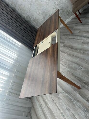 купить круглый стол в баку: Qonaq masası, Yeni, Açılan, Taxta, Kvadrat masa — 2