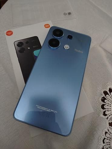 telegonlar: Xiaomi Redmi smartfon 256 yadaş 8 ram öz t - Rəng: Açıq mavi - Korpus — 4