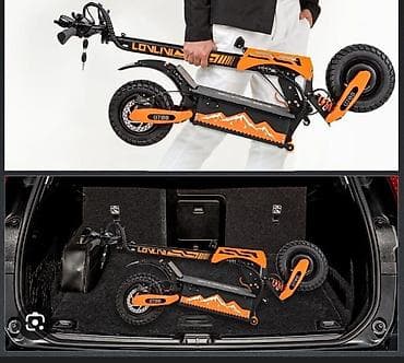 alton велосипед производитель: Электросамокат 11", > 1000 Вт, > 45 км/ч — 4