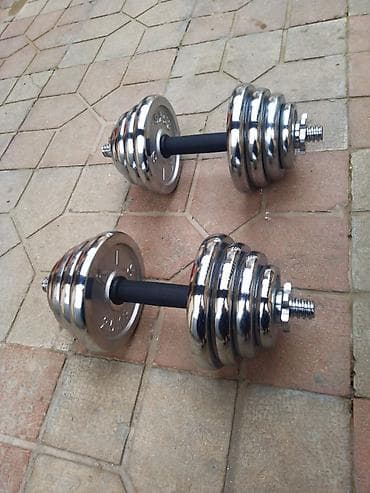 samokat almaq: Dəmir Qantellər, Çəki: 30 kq, Yeni — 7