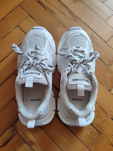 Balenciaga, Ölçü: 40, rəng - Ağ, İşlənmiş — 2