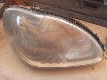 Podveska, xodovoy hissələri: Komplekt, Yaxın və uzaq vuran işıqlar Mercedes-Benz, Orijinal, İşlənmiş — 2