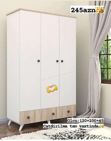 masin satilir 1500: Paltar dolabları, qarderoblar — 1