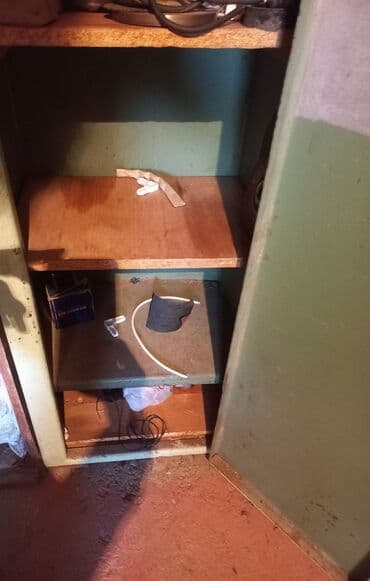 железный шкаф для документов: Aksesuar rəfi, Düz — 2