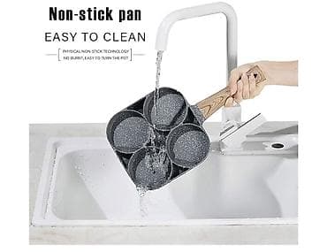 Mətbəx aksesuarları: Tava, rəng - Qara, Qranit, 18 sm — 5