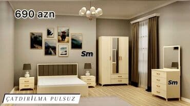 artego kraska qiymeti: *Yataq otağı dəsti*. Sifarişlə hazırlanır *qiymət 650 azn* Rəng — 4