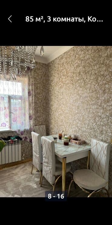 купить квартиру белый город: 85 m², 3 otaqlı mənzil - Ümumi sahə: 85 m² - Otaqlar: 3 Dizaynlı zal — 9