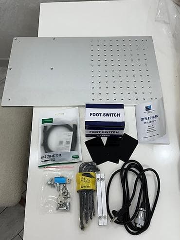 qelem seti: 50w Fiber lazer markalama sistemi – Galvo Scanner başlığı ilə Texniki — 4