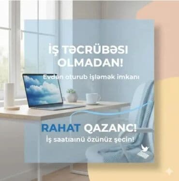 Evdən onlayn qazanc imkanı – təcrübə tələb olunmur - Rahat qazanc lalafo.az -da Evdən onlayn qazanc imkanı – təcrübə tələb olunmur - Rahat qazanc