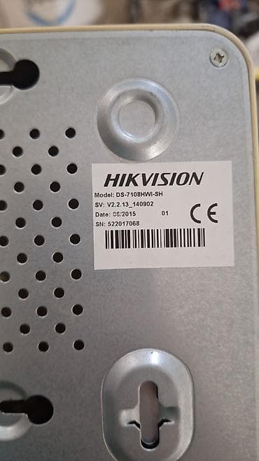 Elektronika: Hikvision DS-7108HWI-SH 8-kanallı DVR (videoqeydiyyatçı) — 1