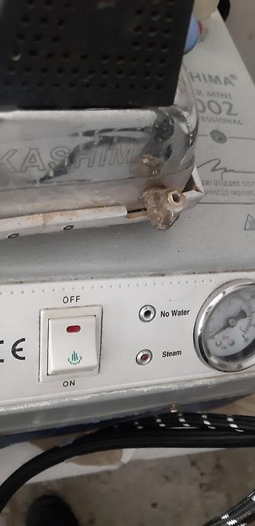 Su qızdırıcı kranlar: Kashima Super Mini 2002 Professional – buxarlı ütü sistemi - — 5