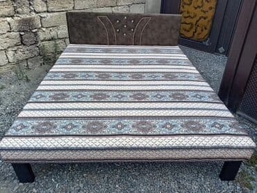 iydə tozunun qiyməti: Təzə çarpayılar. 1 nəfərlik çarpayılar 60manat. 2 nəfərlik taxt — 6