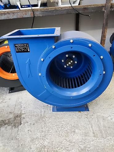 Sənaye havalandırma sistemi və montaj xidməti - Mərkəzdənqaçma tipli