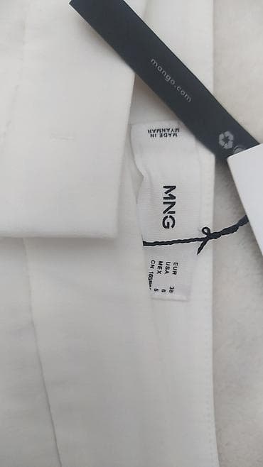 Şalvarlar: Şalvar, Mango, M, rəng - Ağ — 3