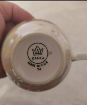 sekilleri cekmek: Nahar dəsti, rəng - Ağ, Farfor, Madonna, 6 nəfərlik, Almaniya — 2