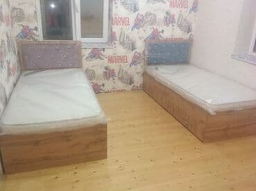 односпальная кровать: Односпальная кровать, С матрасом, С выдвижными ящиками — 1