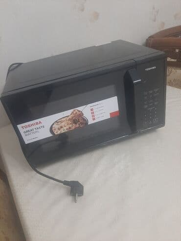 Mikrodalğalı soba Toshiba, Quraşdırılan, Mikrodalğalar ilə, rəng - Qara