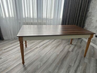 купить круглый стол в баку: Qonaq masası, Yeni, Açılan, Taxta, Kvadrat masa — 4