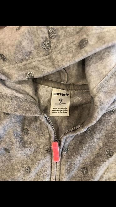 Avtokreslolar: Qız uşağı üçün geyim dəsti Tərkib: - 1 ədəd boz rəngli kapüşonlu — 7