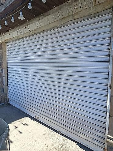 замок на калитку: Metall jalüz qapı – geniş ölçülü, üfüqi lamelli, əl ilə yuxarı-aşağı — 2