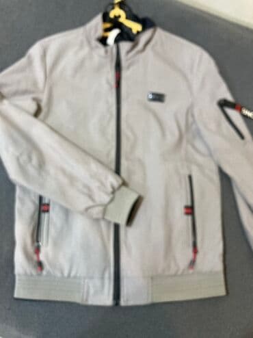 uzun kurtqa: Yüngül kişi kurtkası İki tereflidir S razmer - Rəng: açıq bej (ön və — 1