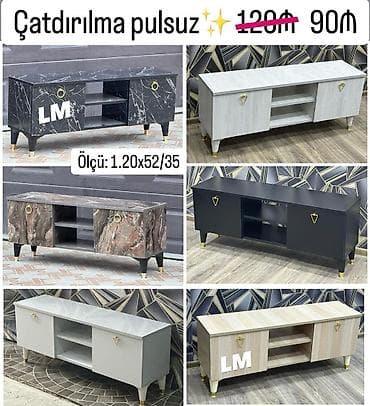 forma sifarisi: _*TV STEND / TV altı*_ Yeni və sifarişlə. Qiymət : *90₼* — 1