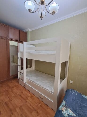 Oğlan və qız üçün, Yeni, Çarpayı, Matras ilə, Siyirməli, Laminat