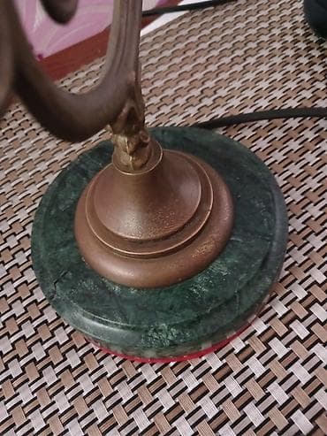 ya allah sekilleri: Dekorativ masa lampası - Stil: klassik/retro dizayn, metal bürünc — 3