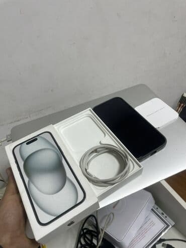 modem ustası: IPhone 15, Qara, Face ID — 8
