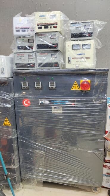 Yeni, Ev üçün, 1 faza, Gərginliy stabilizatoru, 150 V, Pulsuz çatdırılma, Rayonlara çatdırılma, Kredit var