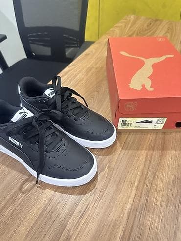 Мужская обувь: PUMA Smash idman ayaqqabısı Yeni Original Etiketki - Rəng: qara - — 5