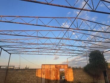 купить окно пластиковое бу: Metall karkas – iriölçülü üstörtük/konstruksiya - Material: polad — 3