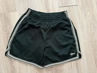 Qara rəngli idman şortu - Material: nəfəsalan mesh/parça (xırda — 2