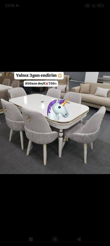 Masa və oturacaqlar