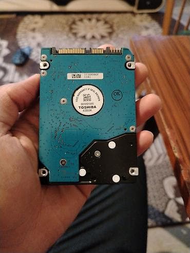 Toshiba 2.5" HDD – MK3265GSX - Növ: Daxili sərt disk (HDD), 2.5"
